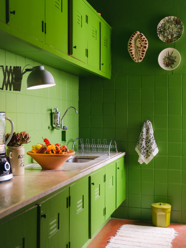 Imagem de cozinha pequena decorada
